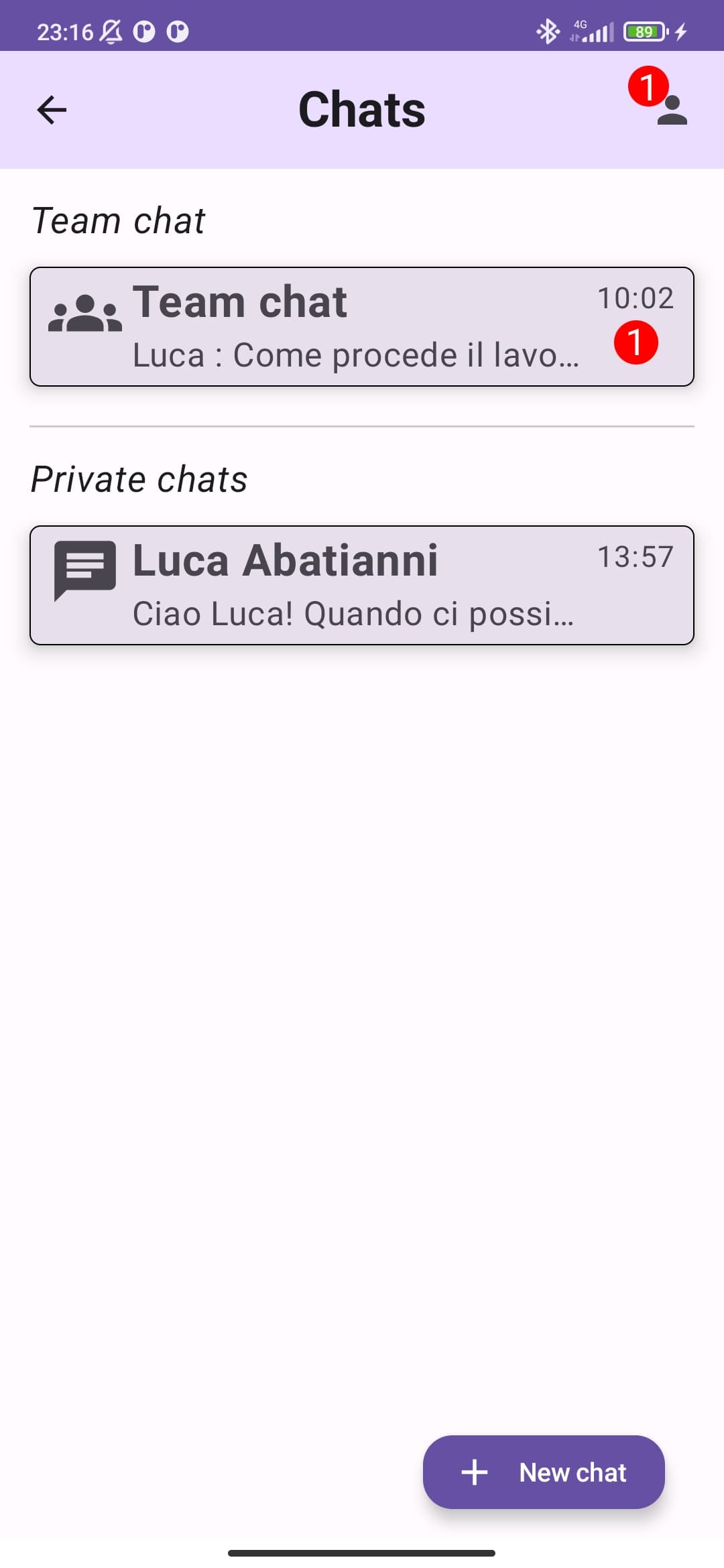 Chat View
